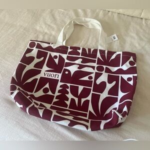 Vuori holiday 2025 tote bag